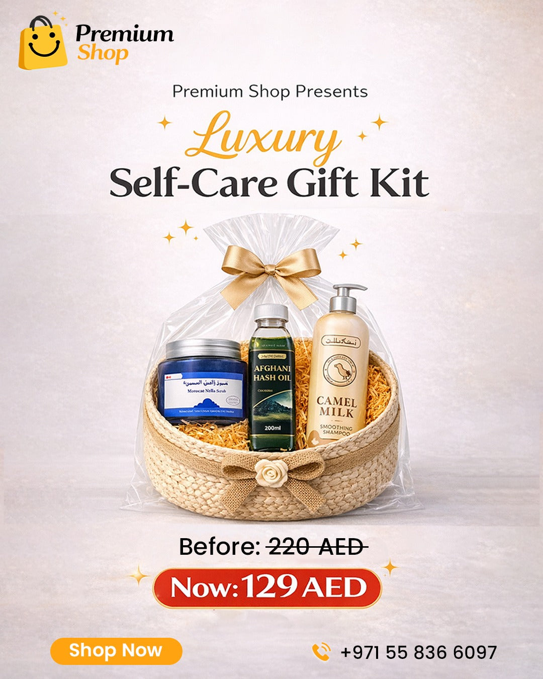 Premium Royal Kit- care from hair to face